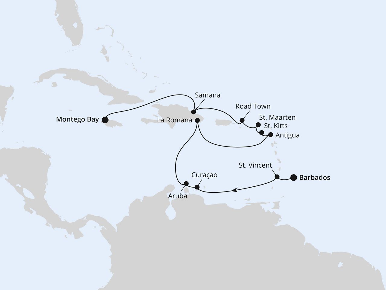 Cruise Map
