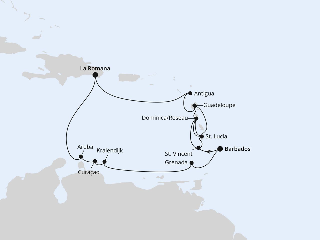 Karibische Insel-Rundreise ab Barbados