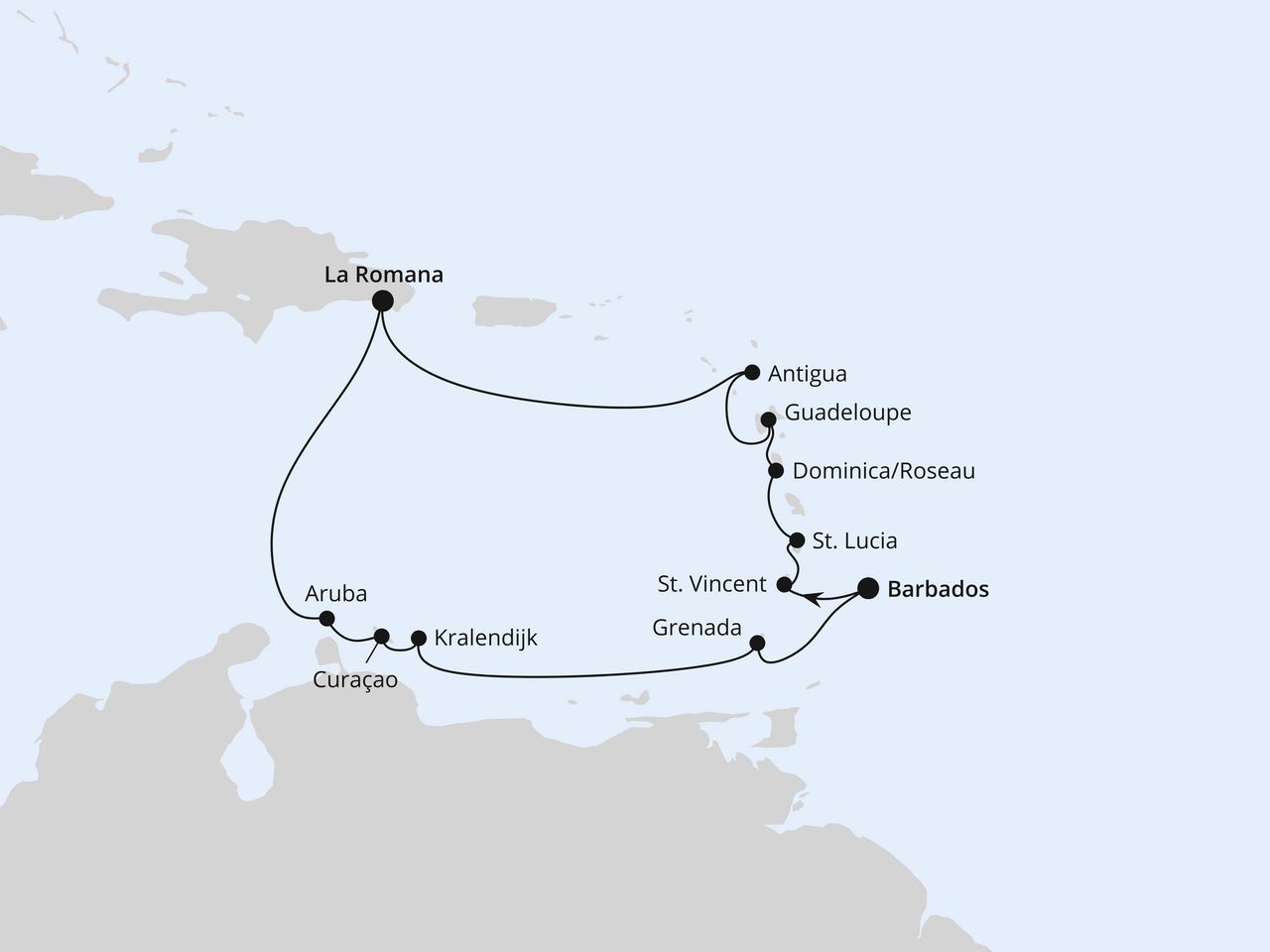 Karibische Insel-Rundreise ab Barbados