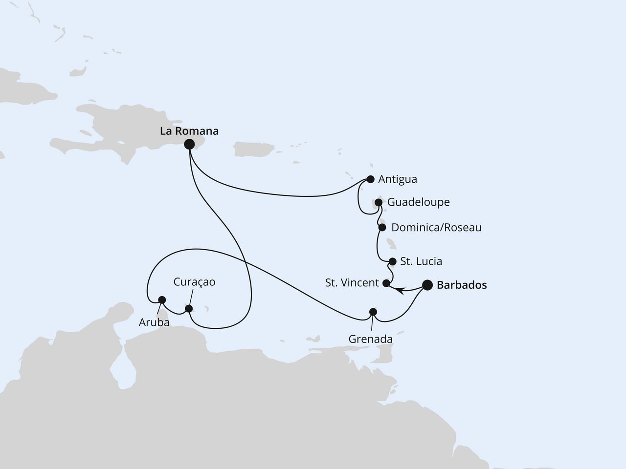 Karibische Insel-Rundreise ab Barbados