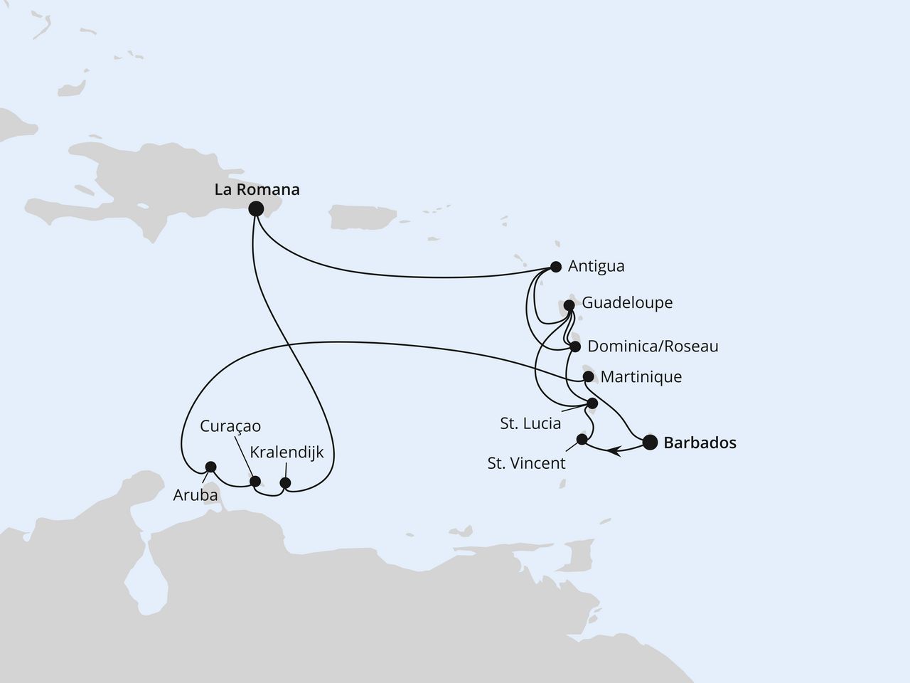 Karibische Insel-Rundreise ab Barbados