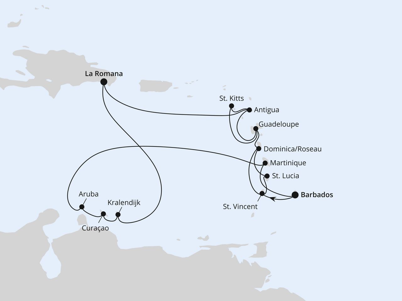 Karibische Insel-Rundreise ab Barbados