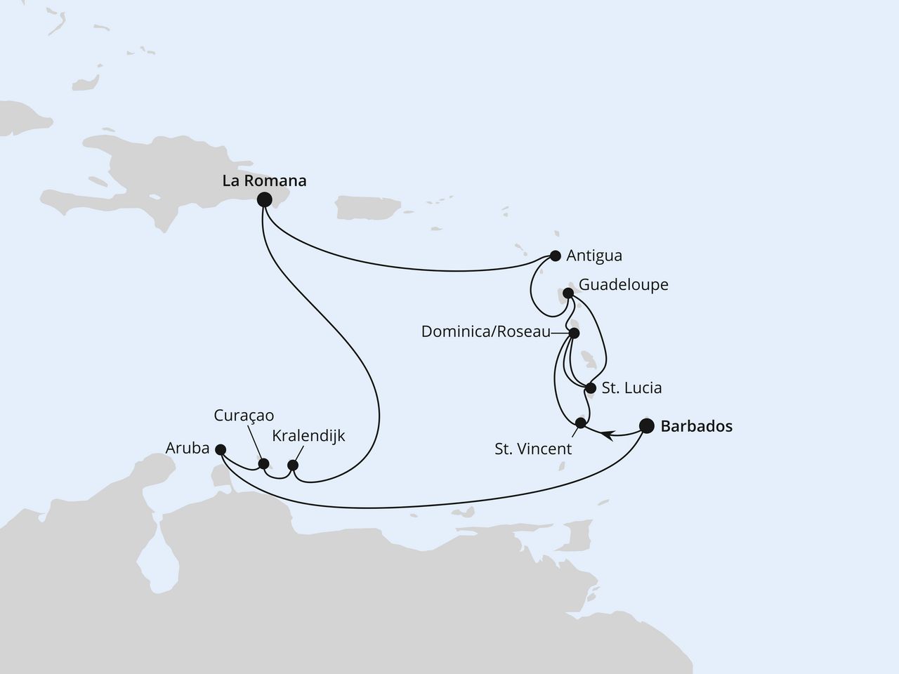 Karibische Insel-Rundreise ab Barbados