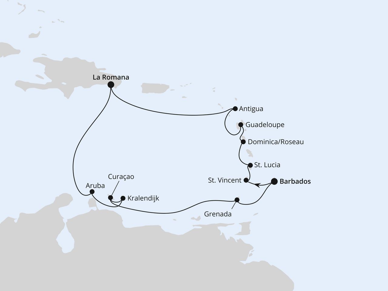 Karibische Insel-Rundreise ab Barbados