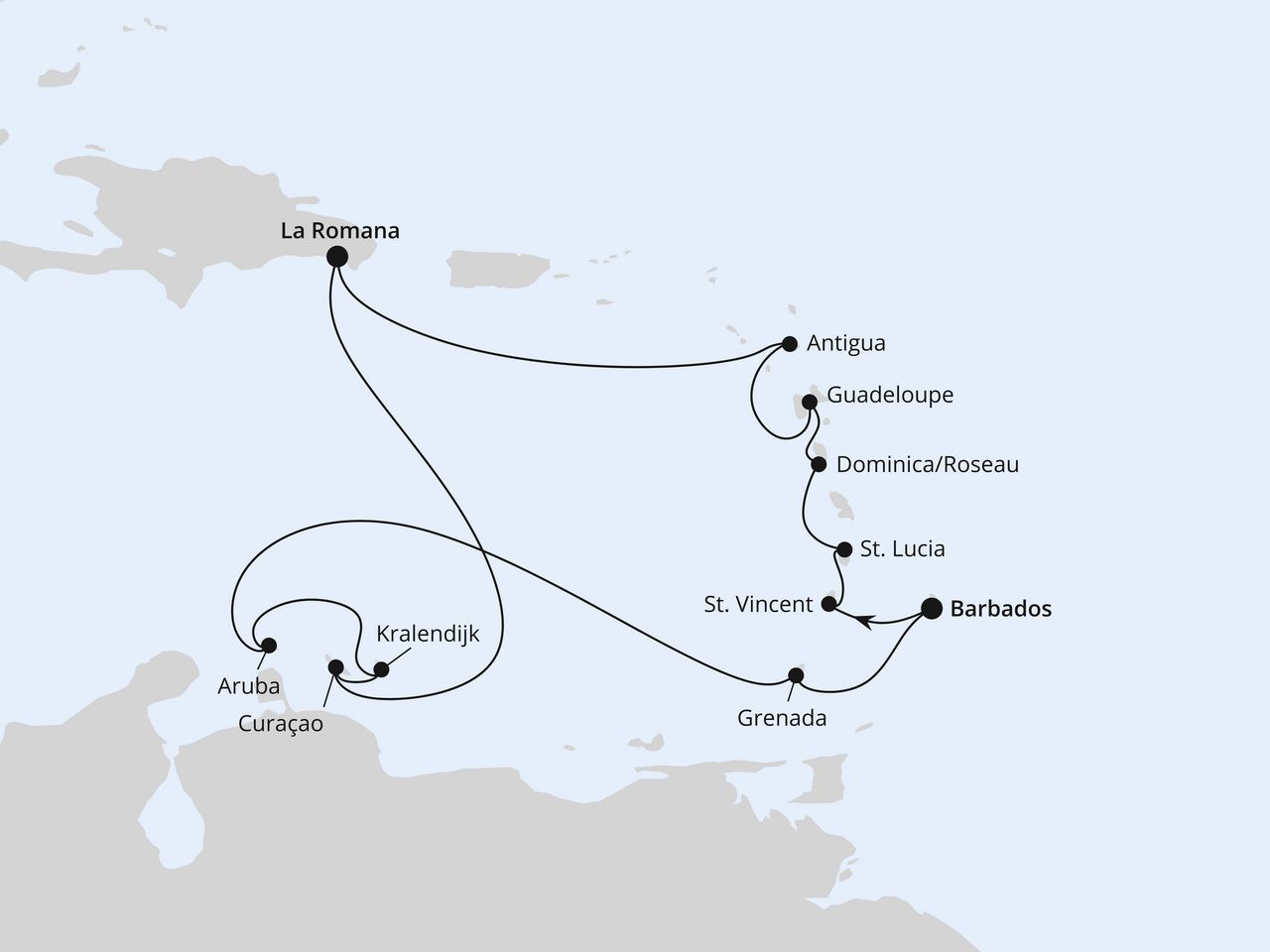 Karibische Insel-Rundreise ab Barbados