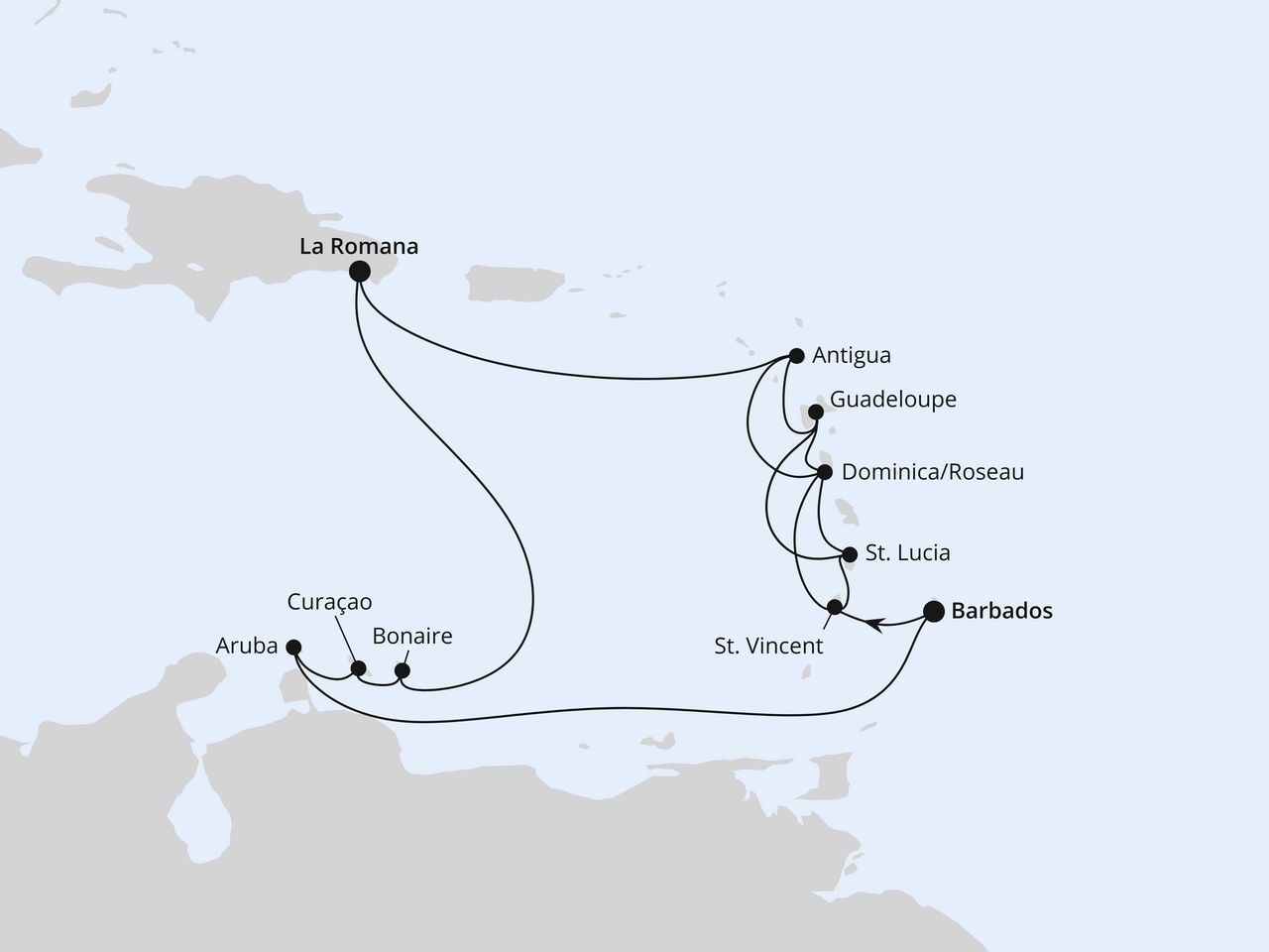 Karibische Insel-Rundreise ab Barbados