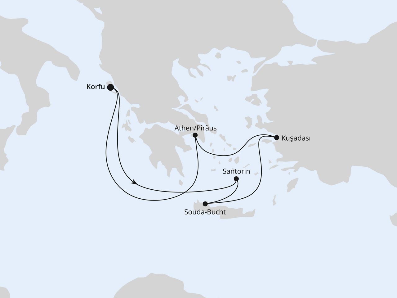Griechenland ab Korfu 1