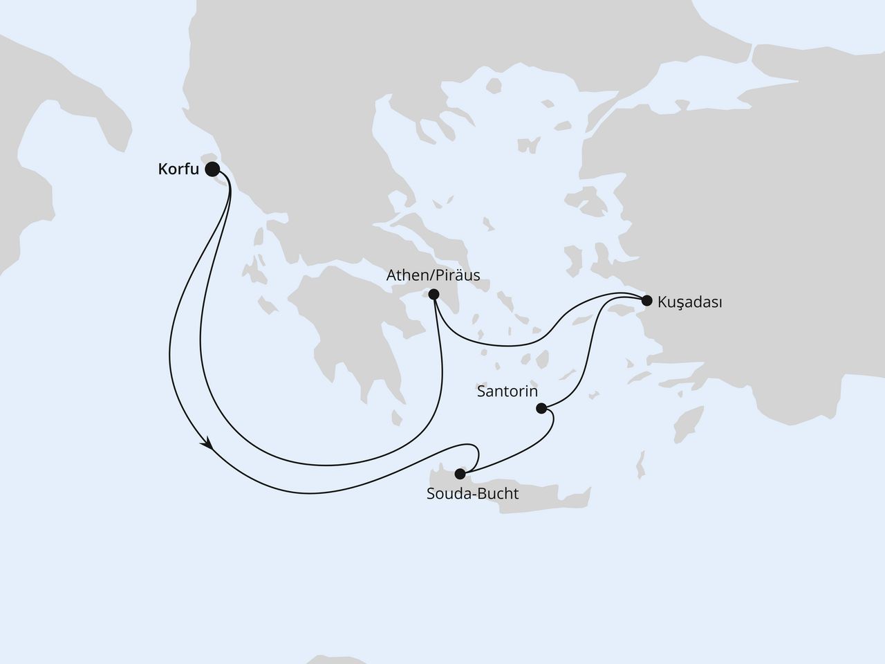 Griechenland ab Korfu 1