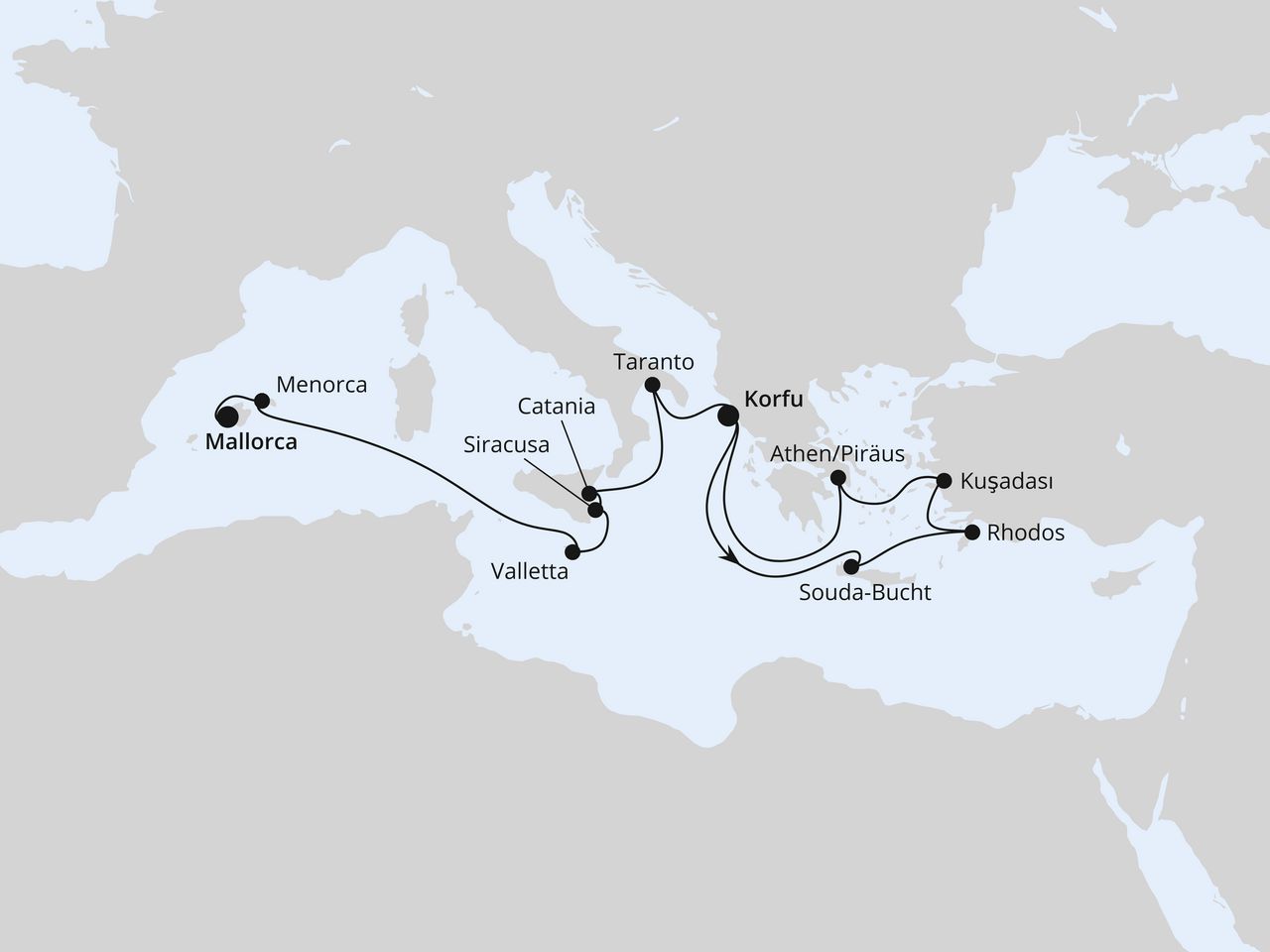 Cruise Map