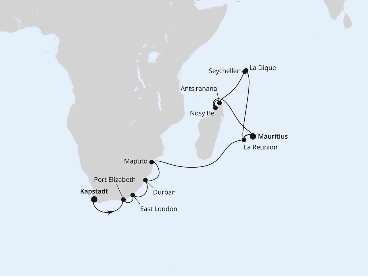Cruise Map