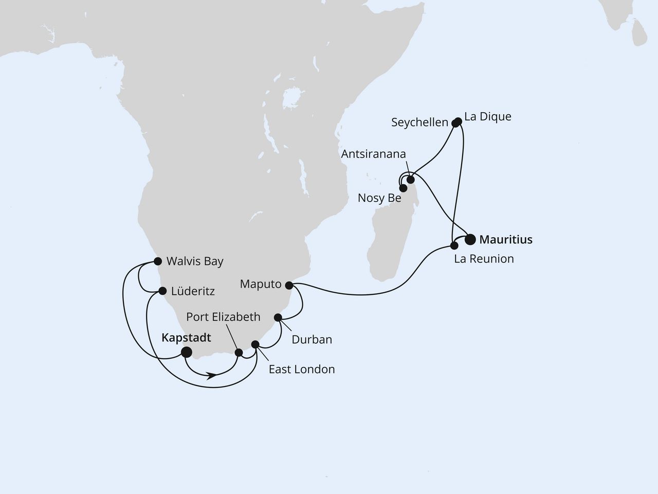 Cruise Map