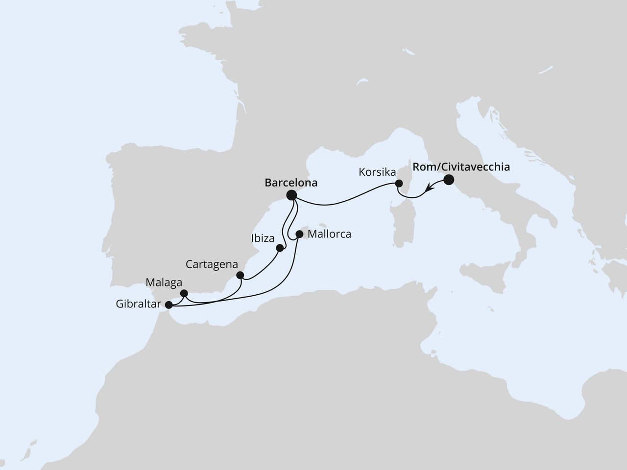 Cruise Map