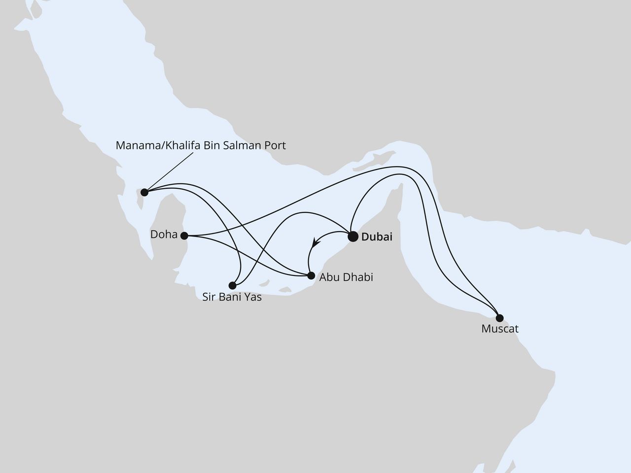 Große Orient-Reise ab Dubai 1