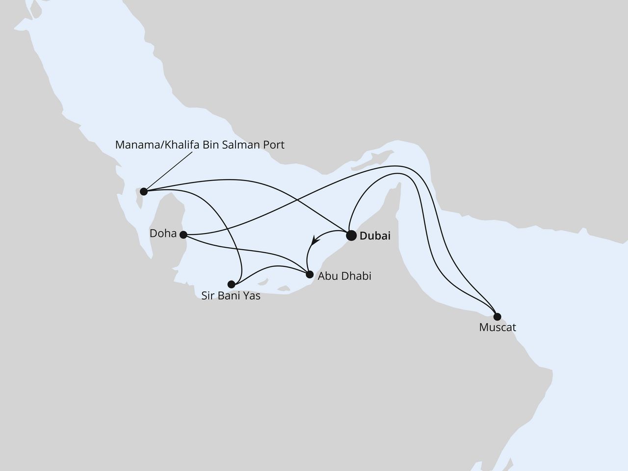Große Orient-Reise ab Dubai 1