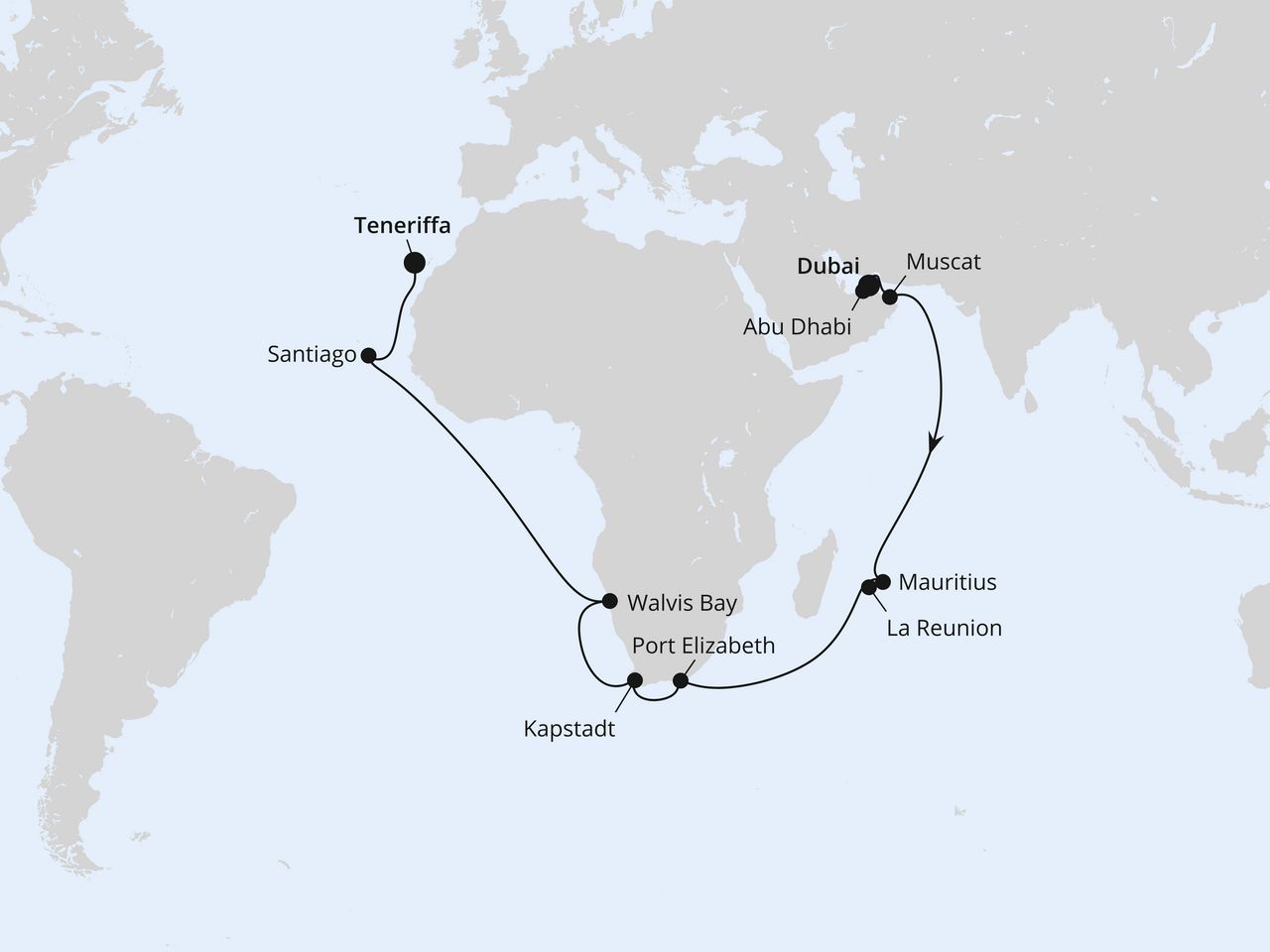 Cruise Map