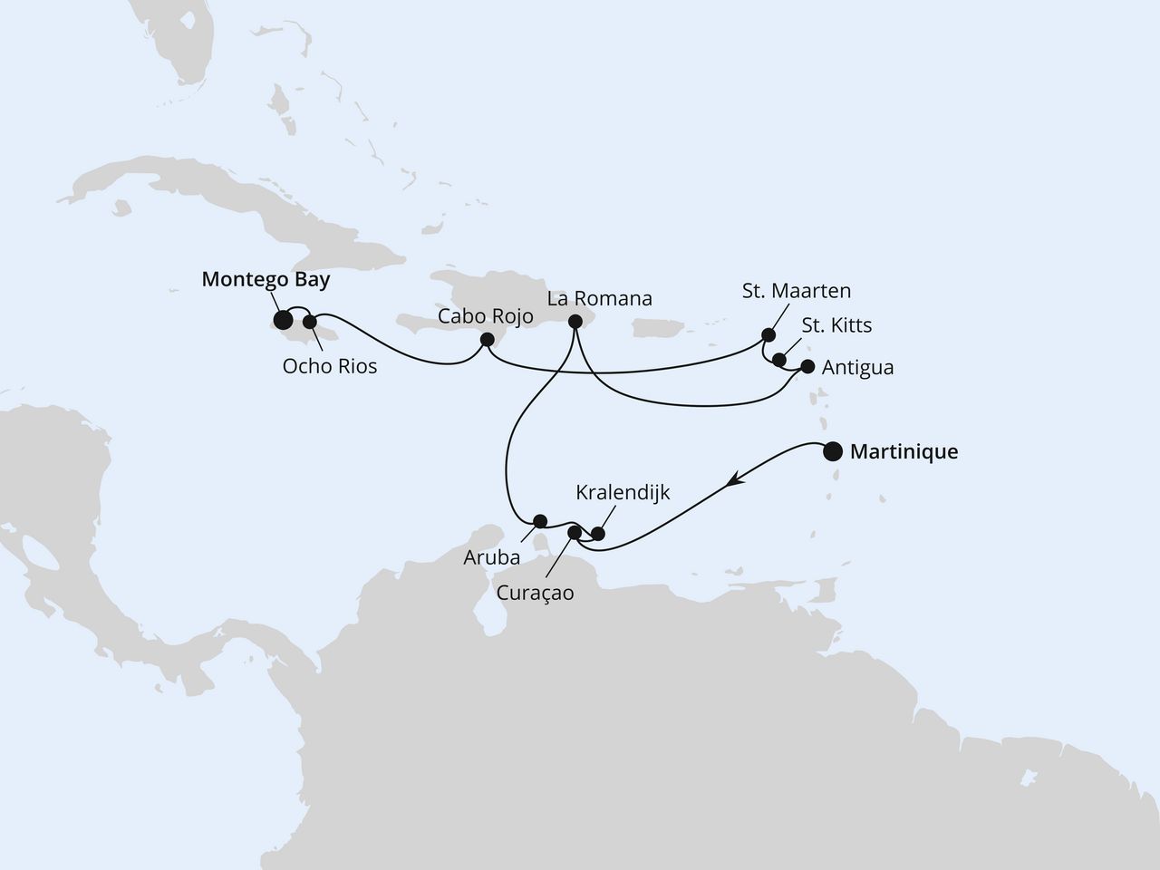 Cruise Map