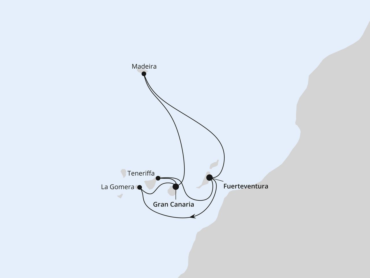 Kanarische Inselwelt & Madeira