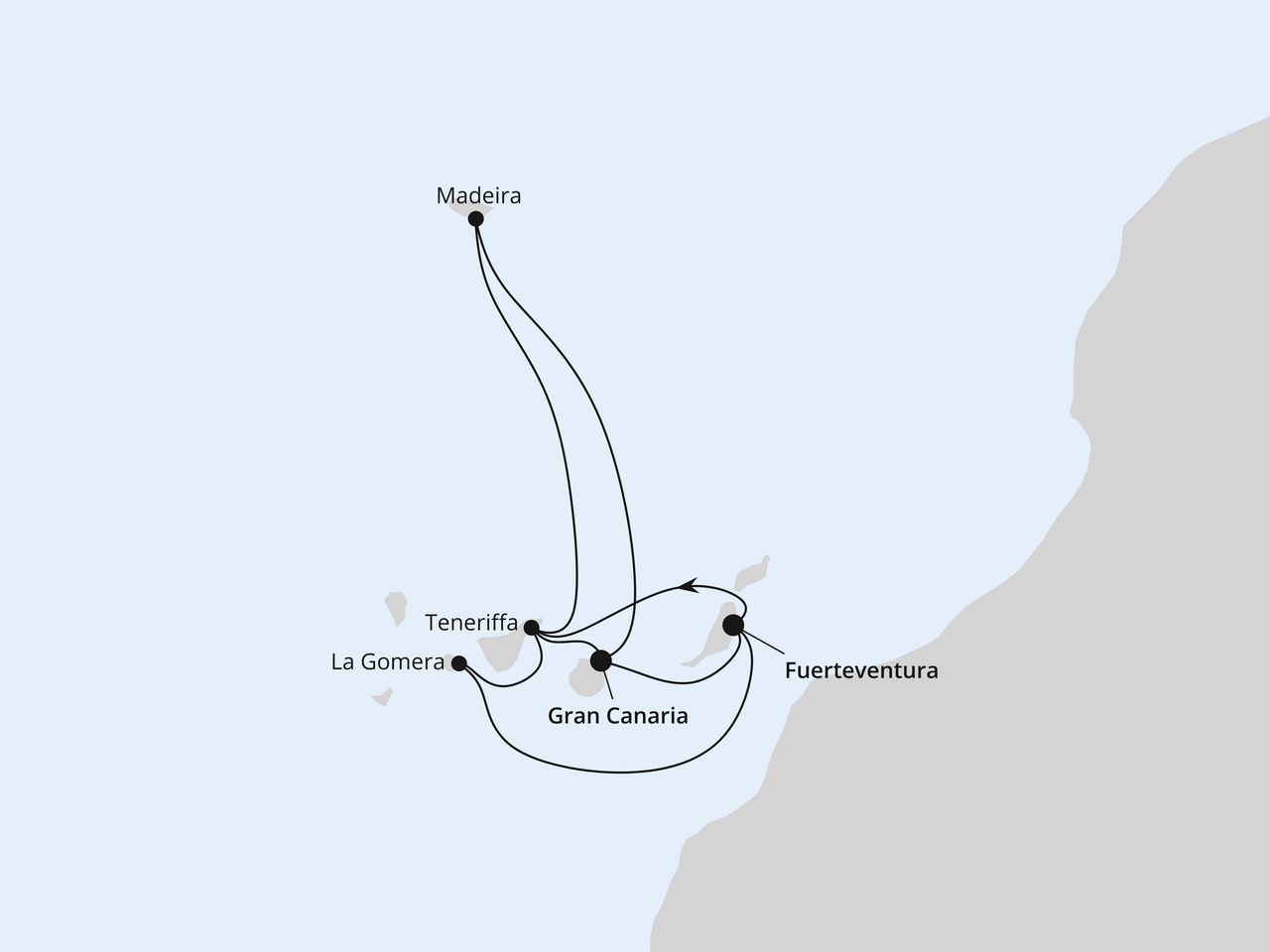 Kanarische Inselwelt & Madeira