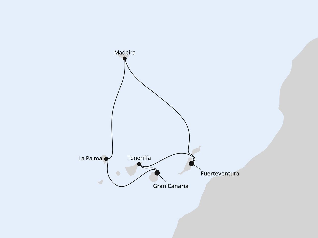 Kanarische Inselwelt & Madeira