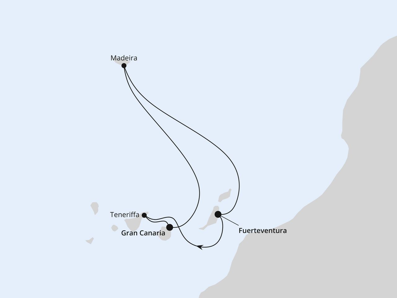 Kanarische Inselwelt & Madeira