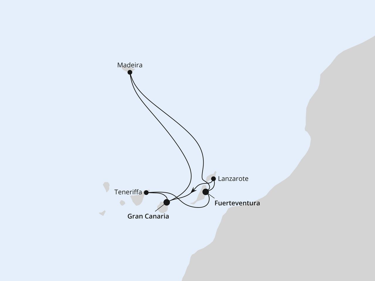 Feelgood Cruise Kanarische Inselwelt & Madeira