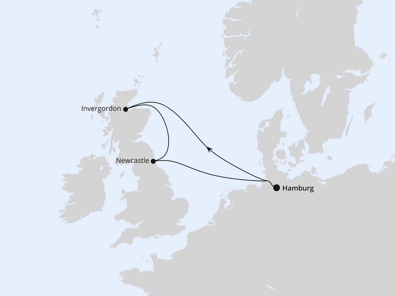 Kurzreise nach Schottland ab Hamburg