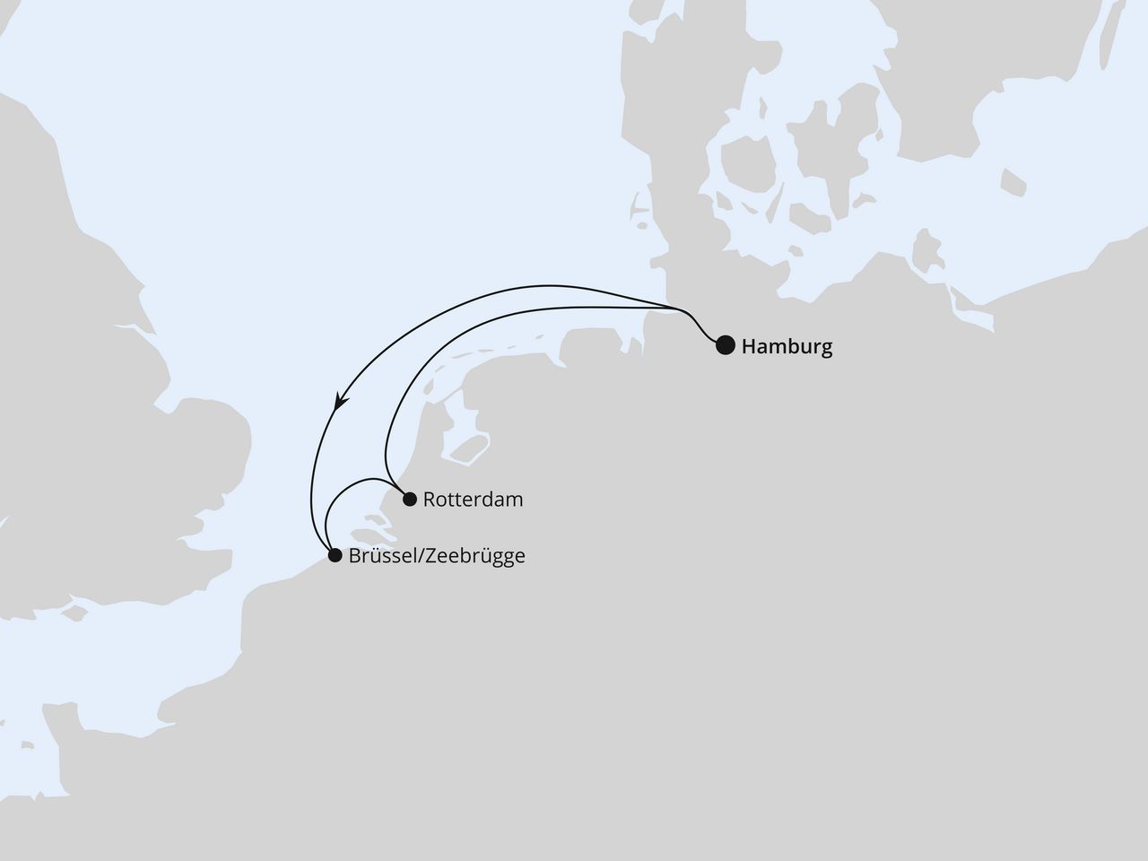 Kurzreise nach Belgien & Niederlande ab Hamburg