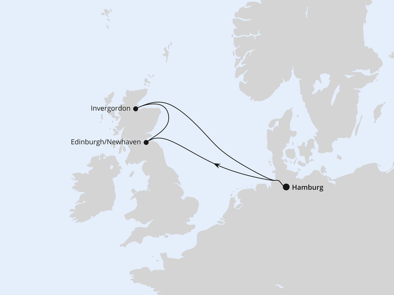 Kurzreise nach Schottland ab Hamburg