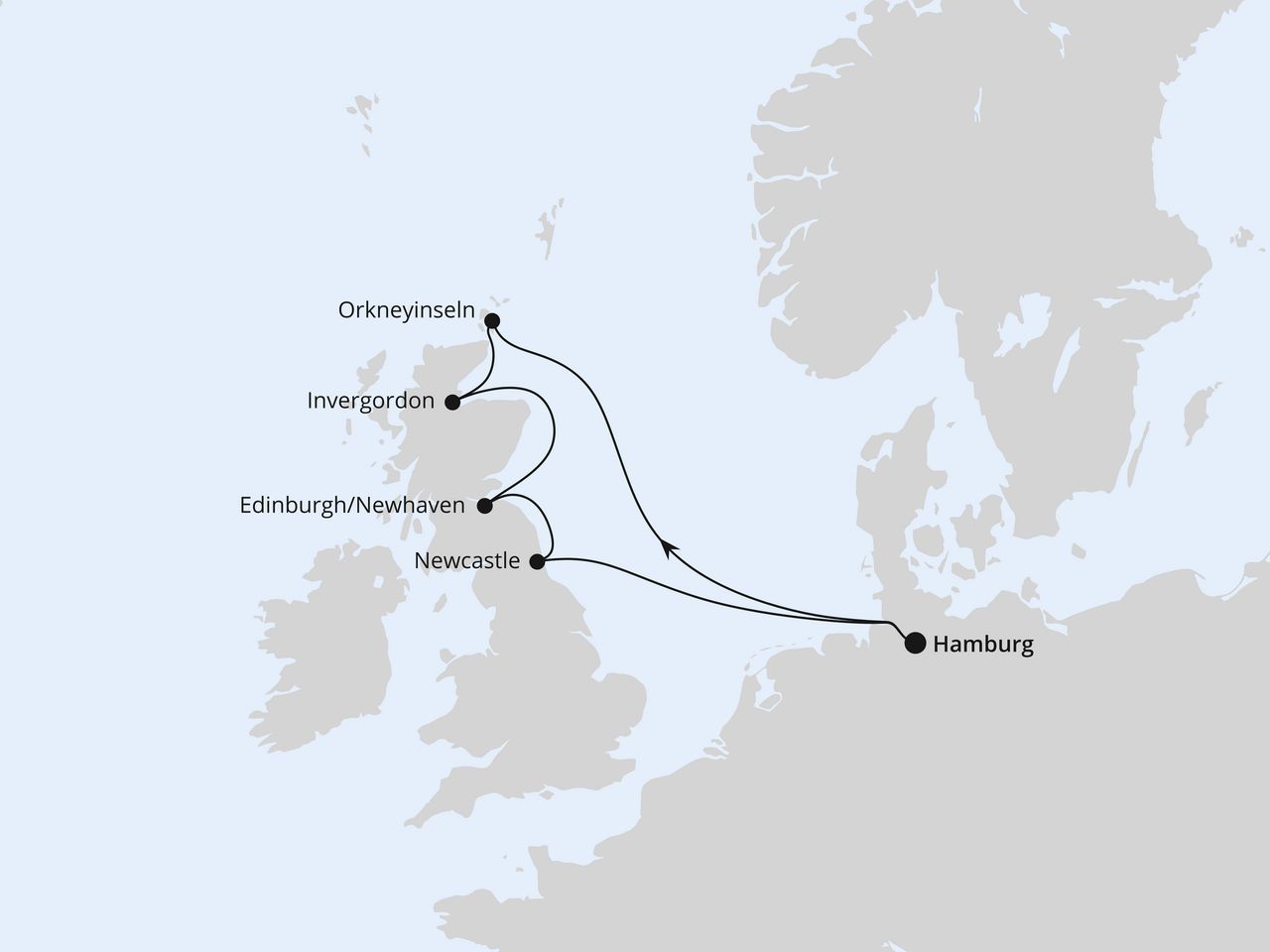 Cruise Map