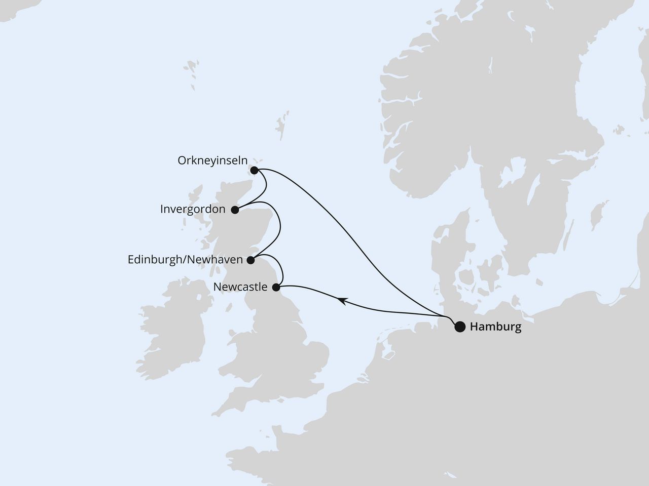 Cruise Map