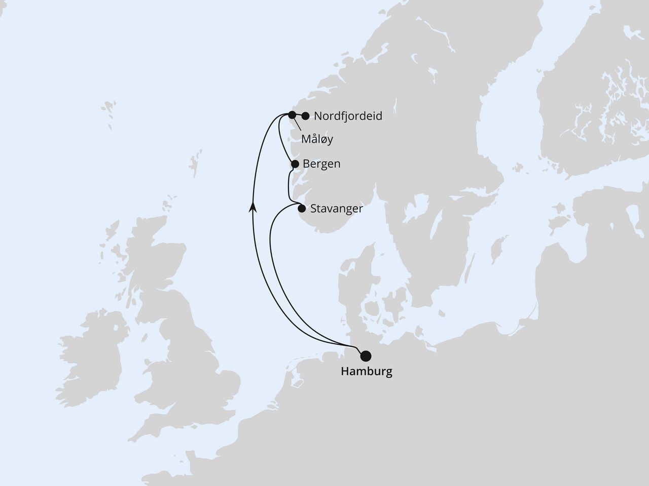 Cruise Map