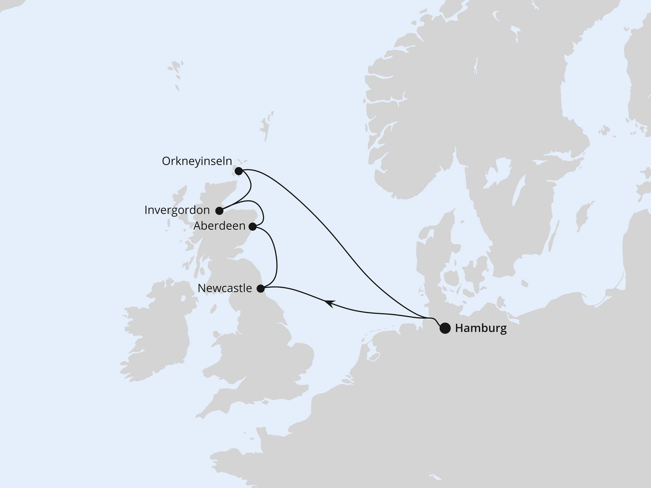 Cruise Map