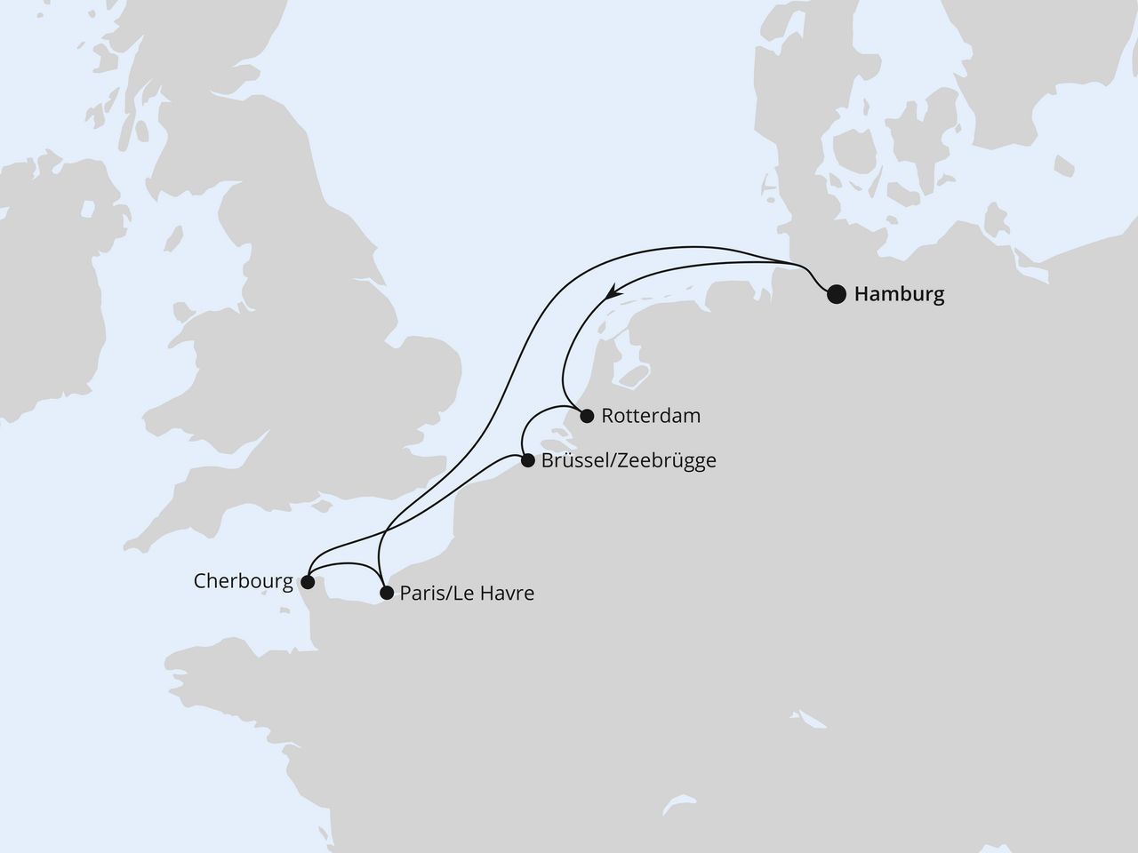 Weihnachtsreise Metropolen ab Hamburg