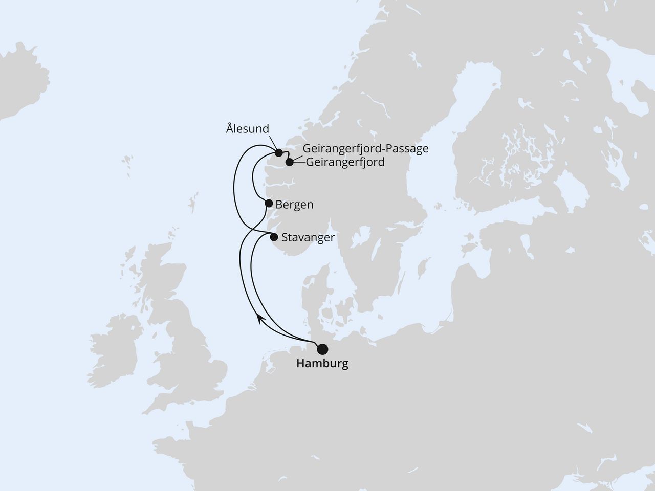 Norwegens Welterbe ab Hamburg