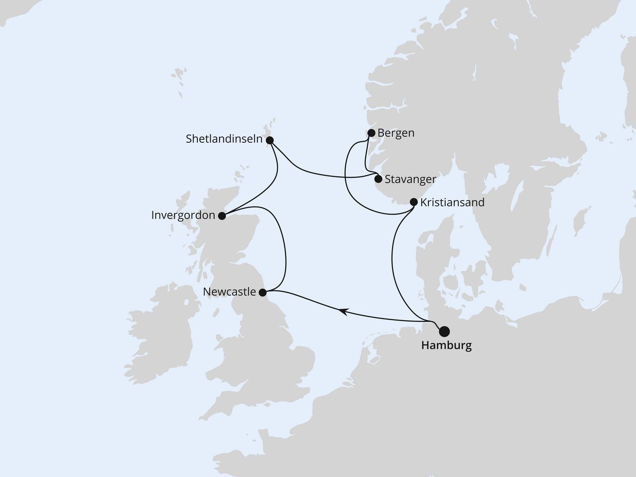Großbritannien & Norwegen