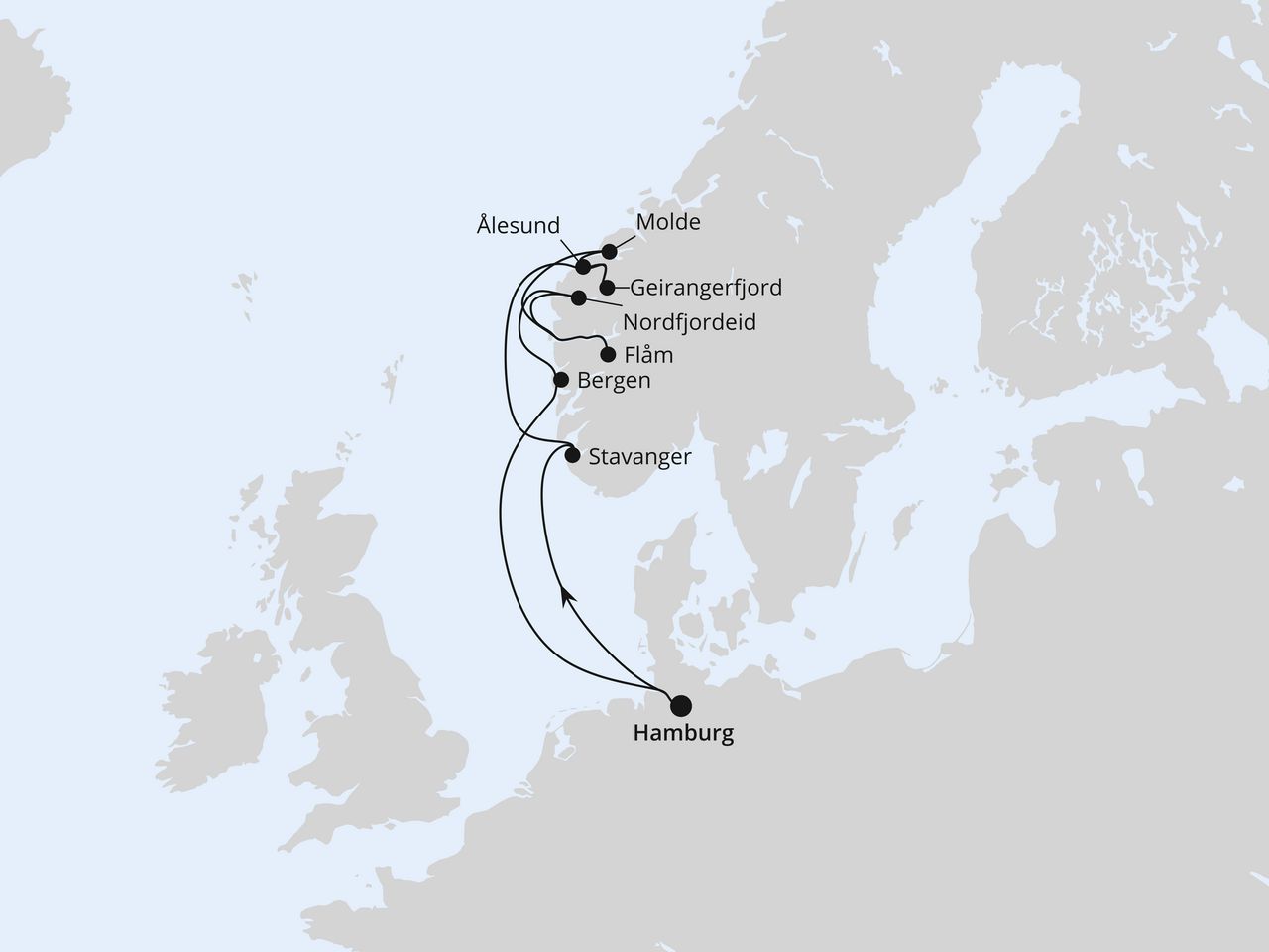 Cruise Map