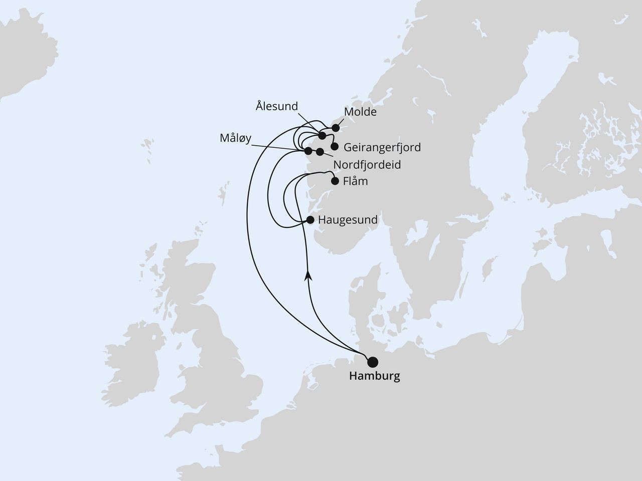 Cruise Map