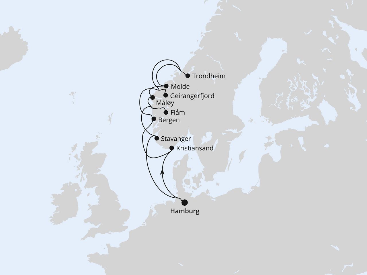 Cruise Map