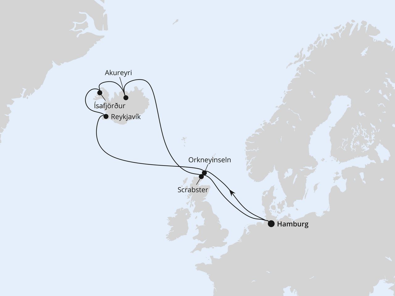 Cruise Map