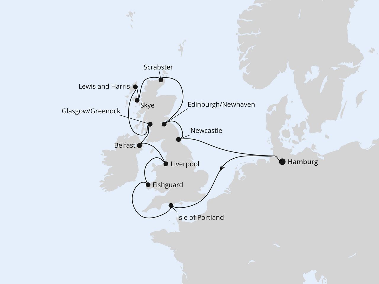 Cruise Map