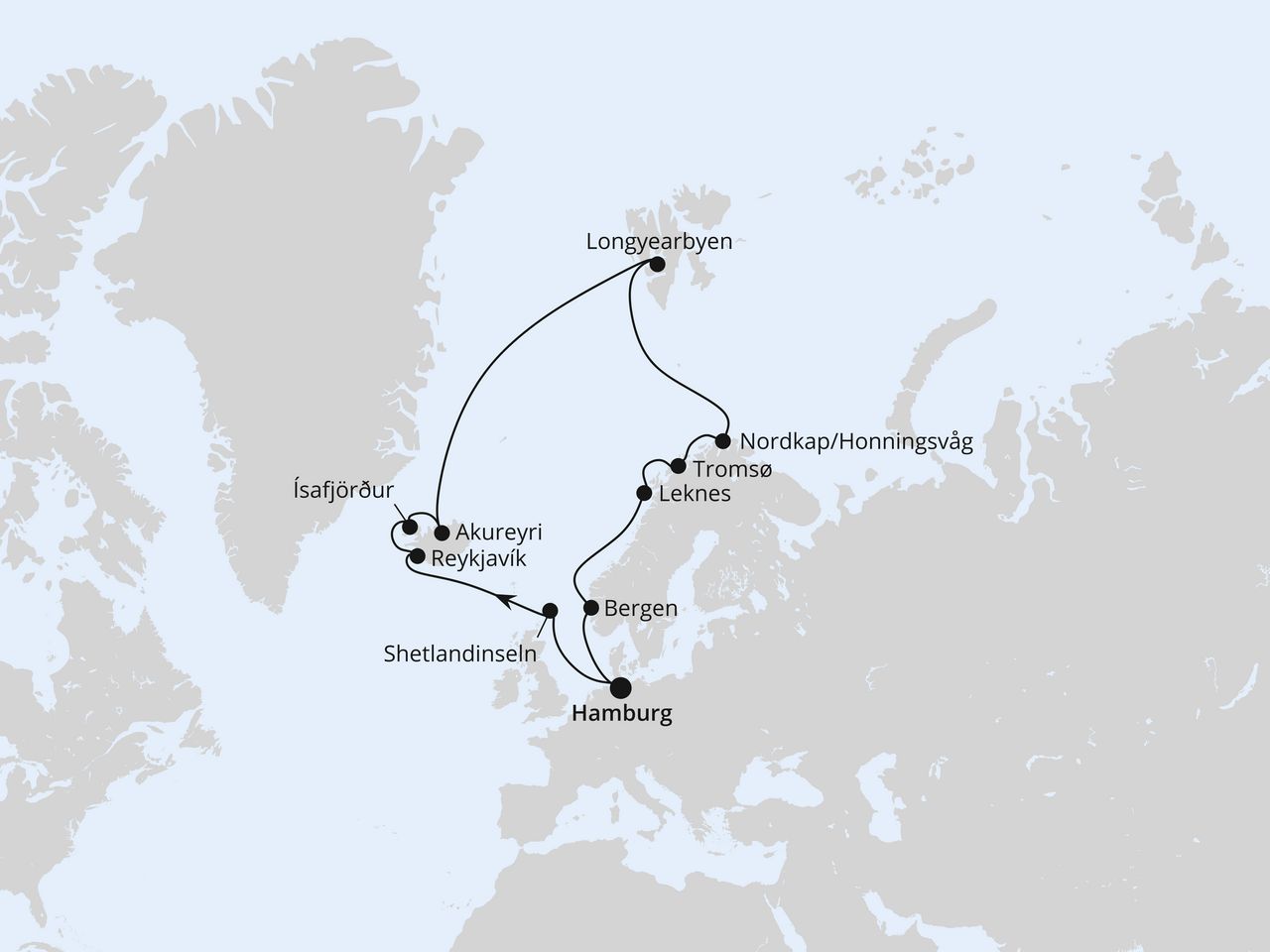 Cruise Map