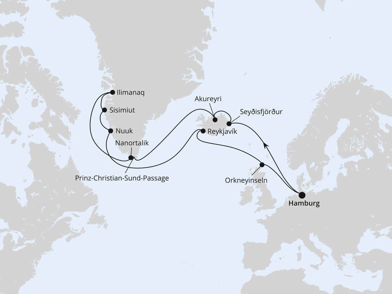Cruise Map