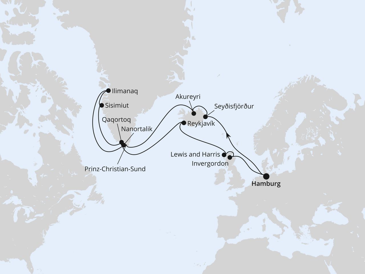 Cruise Map