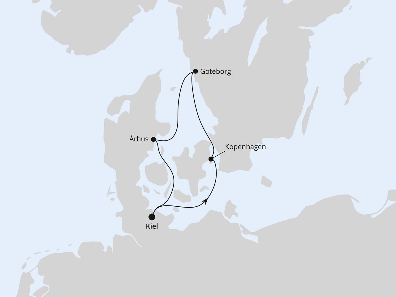 Kurzreise Schweden & Dänemark ab Kiel