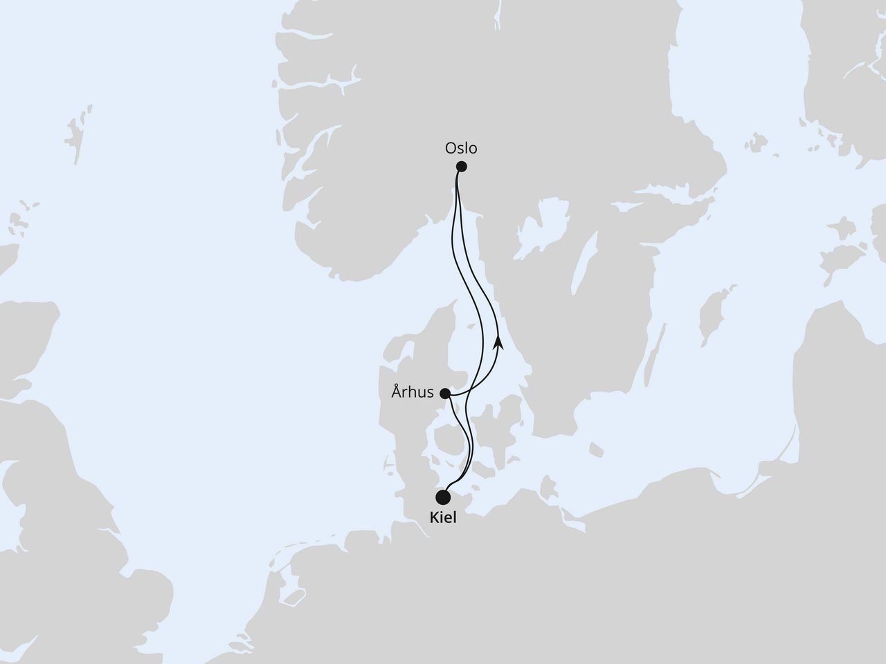 Kurzreise Norwegen & Dänemark ab Kiel 1