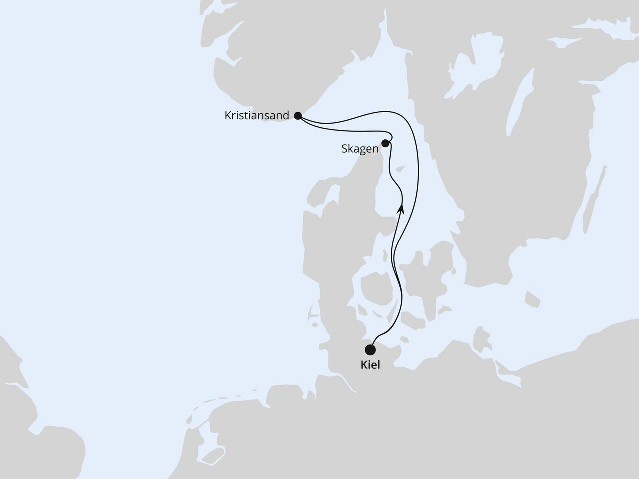 Kurzreise Norwegen & Dänemark ab Kiel 1