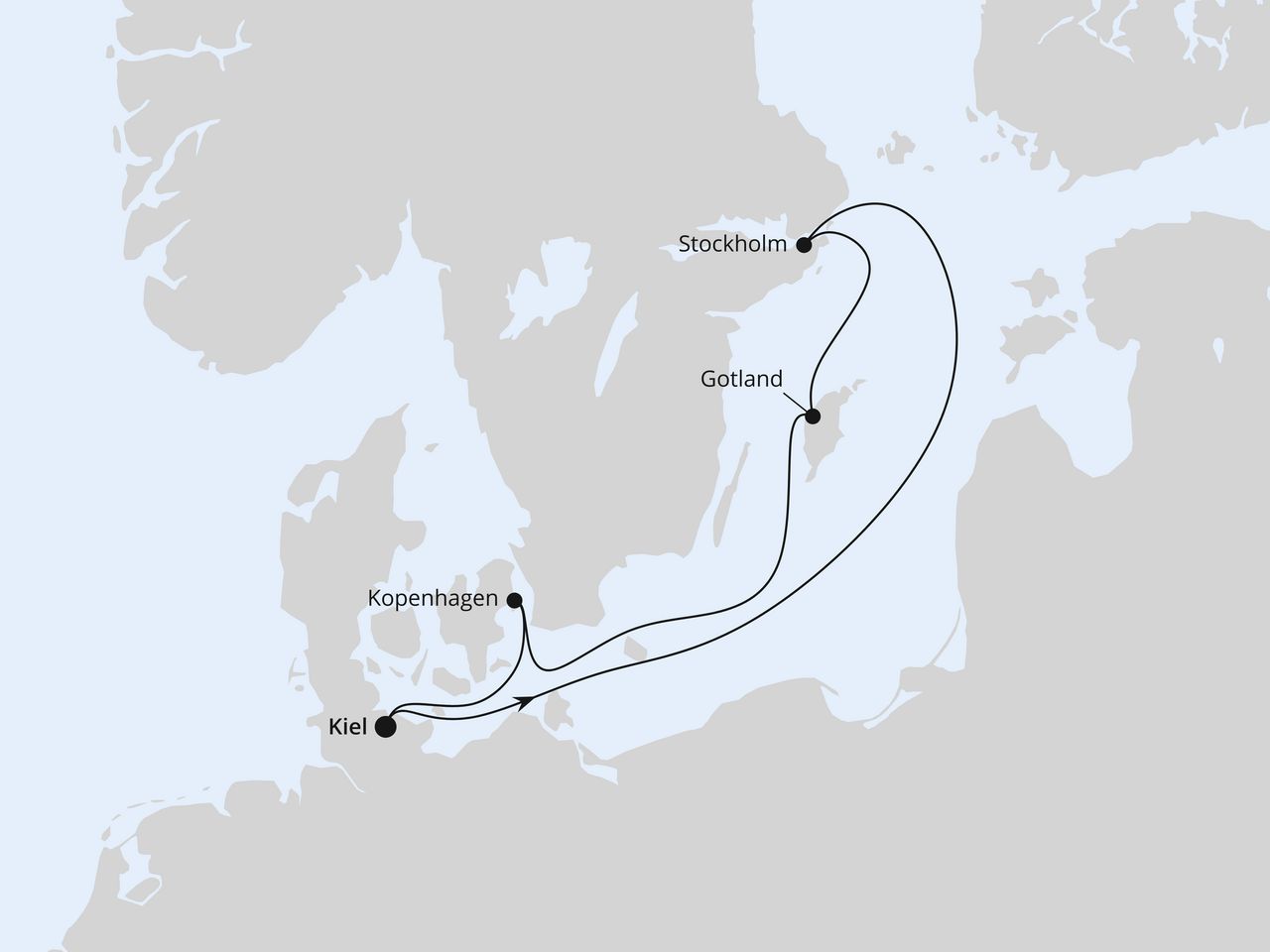 Cruise Map