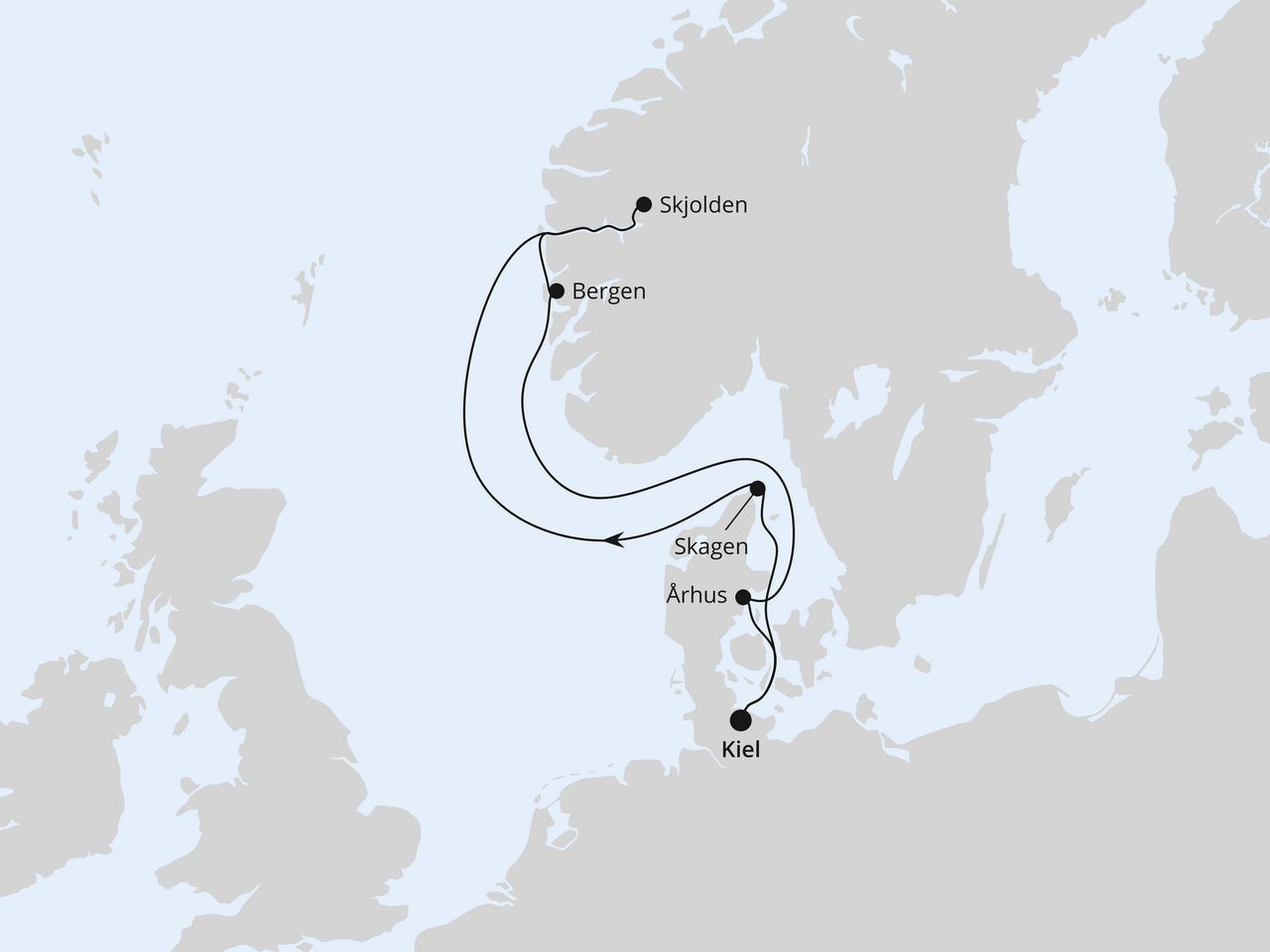Cruise Map