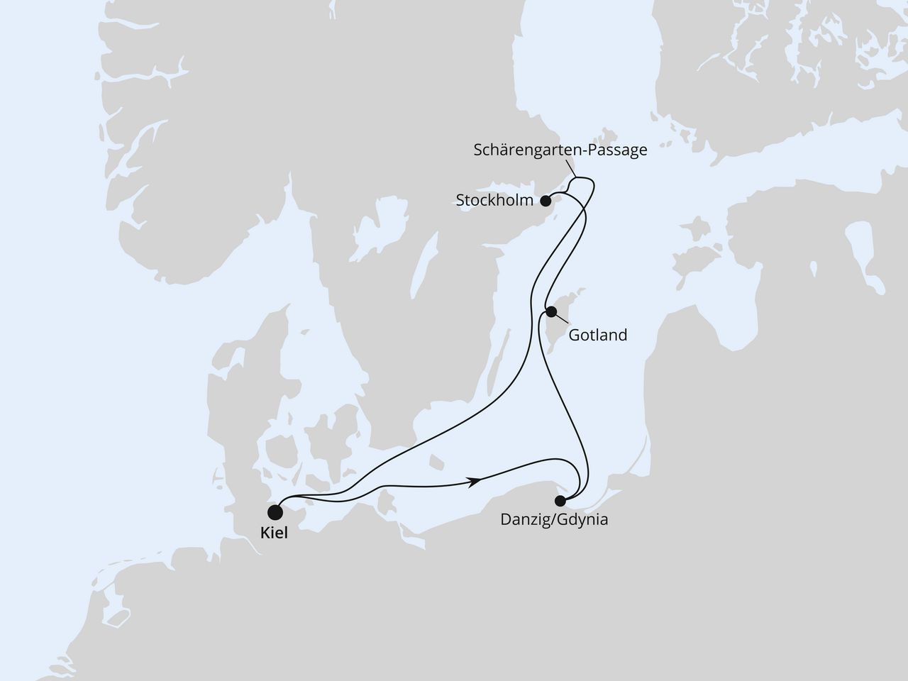 Weihnachtsmärkte in Schweden & Danzig ab Kiel