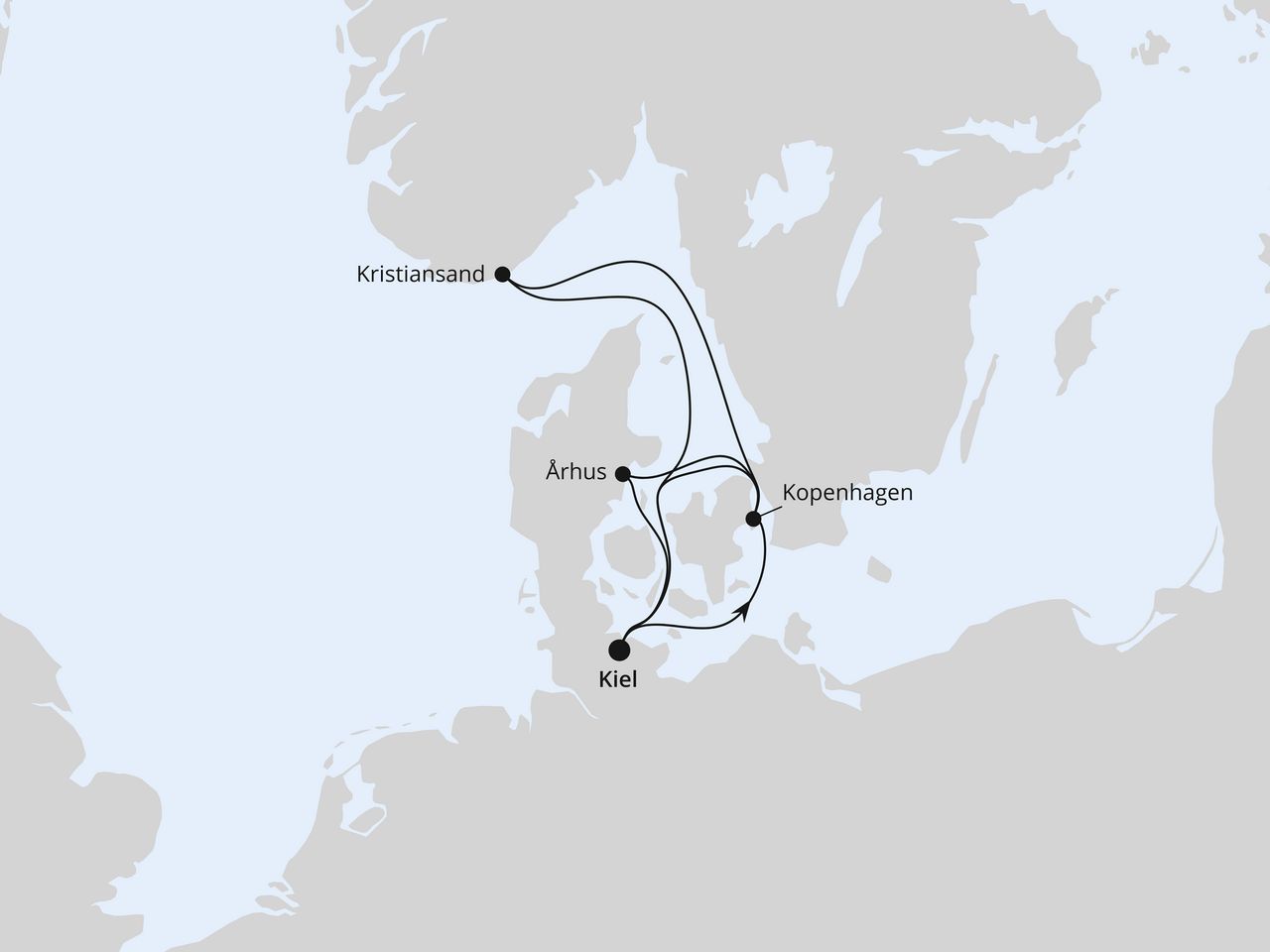 Skandinavien mit Kopenhagen ab Kiel
